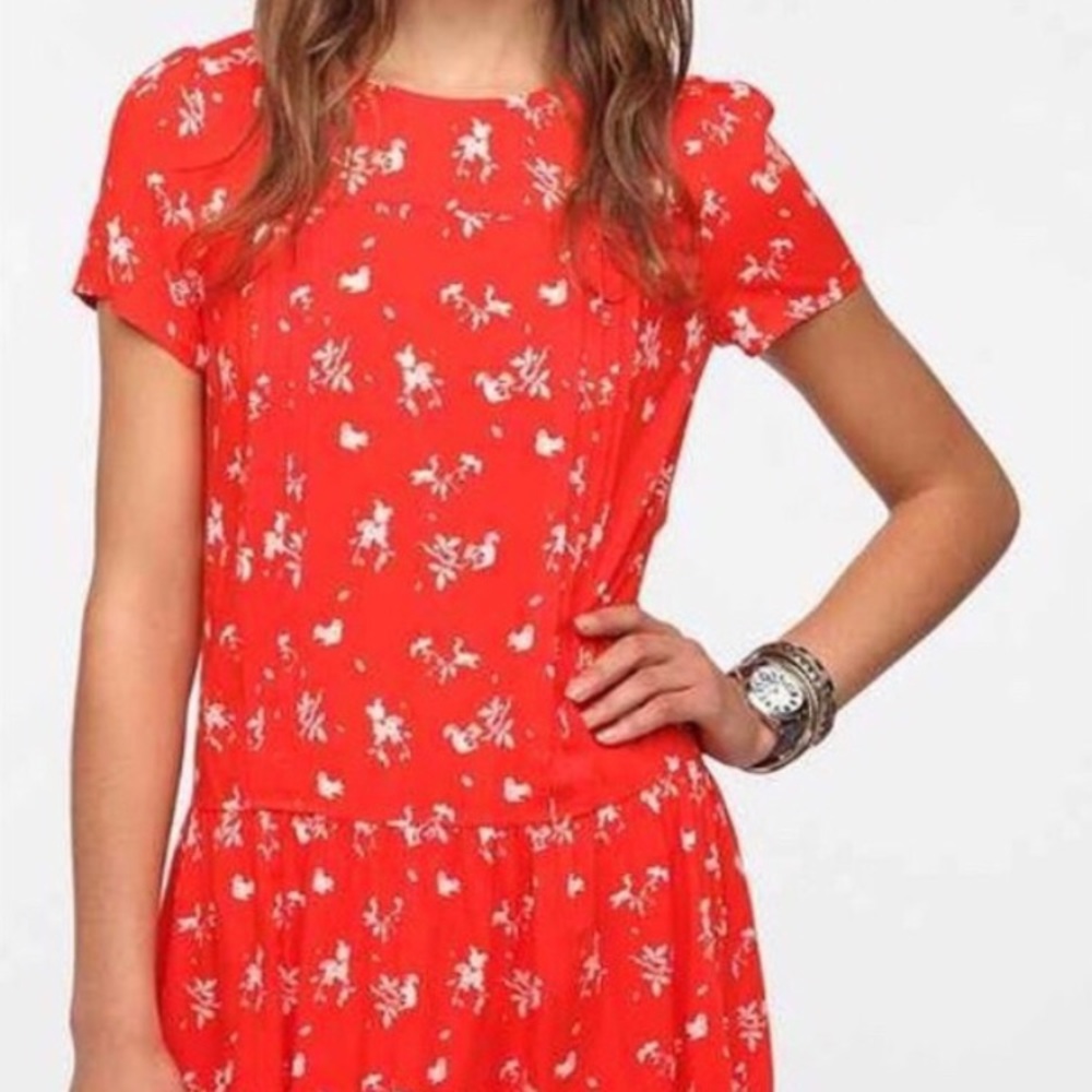 Urban Outfitters squirrel print dress XS